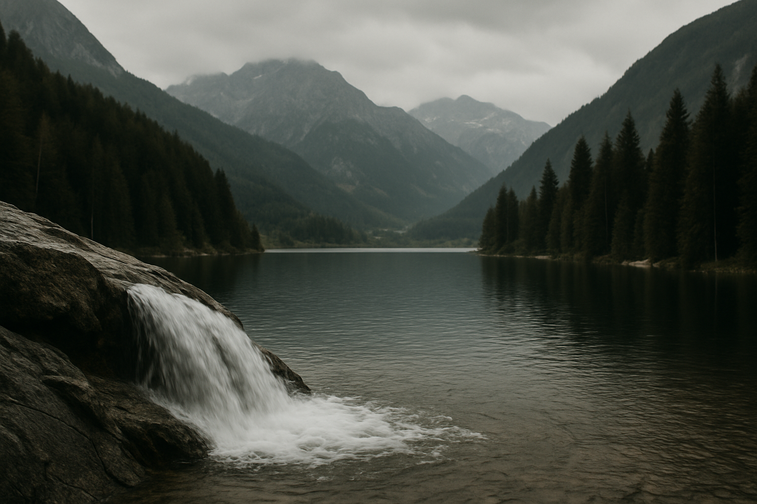 Ruhige Naturaufnahme aus Tirol
