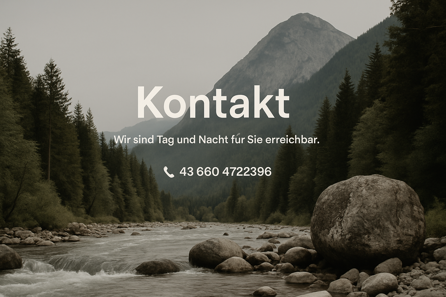 Landschaft rund um Schwaz in Tirol