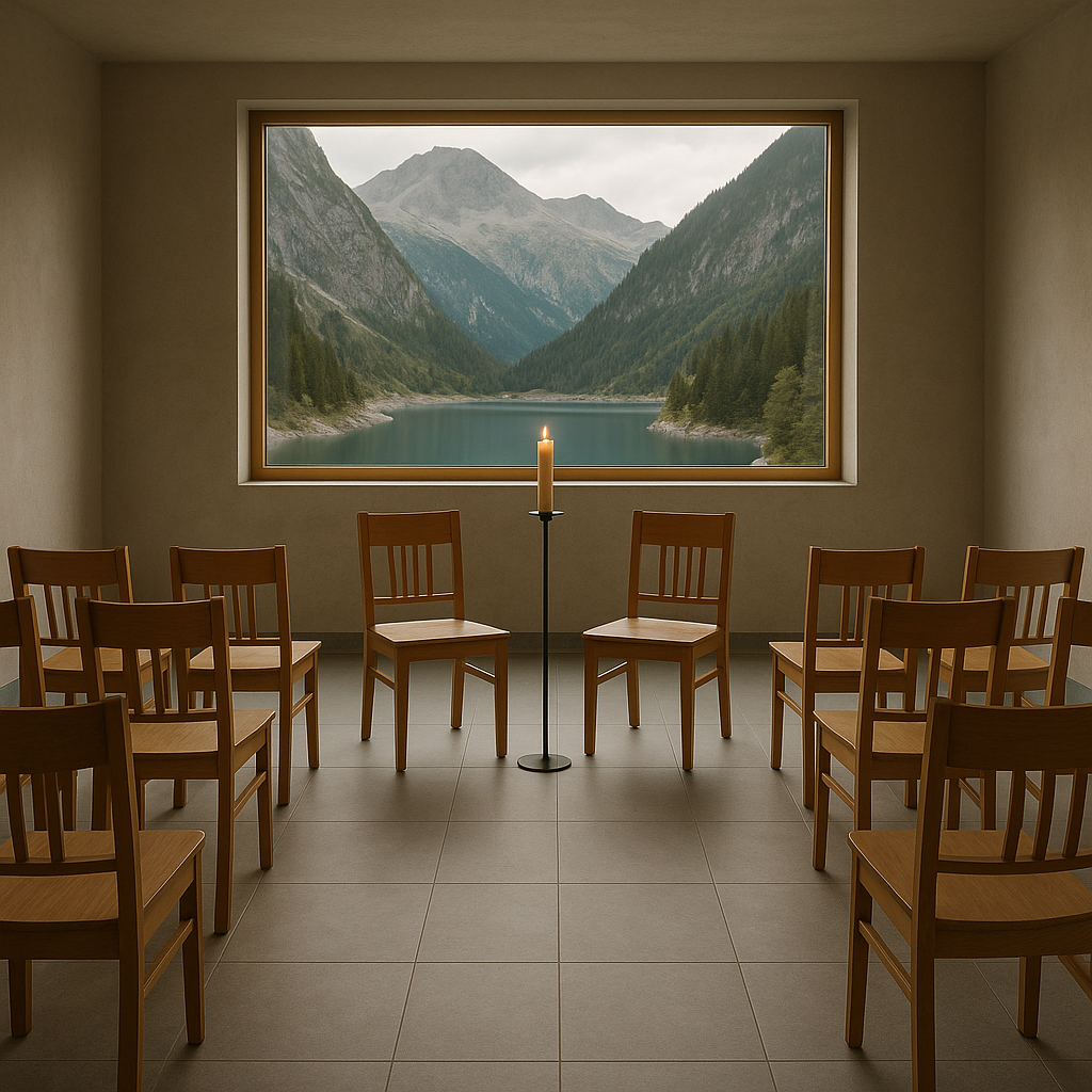 Blick in unseren Verabschiedungsraum